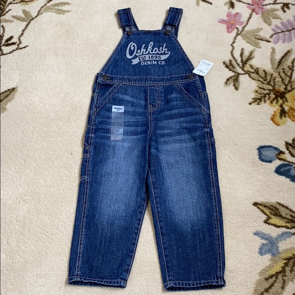 OSH KOSH B’GOSH BOY’S OVERALLS NWT - Picture 2 of 7